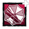 Iridescent Umbrella Badge icon